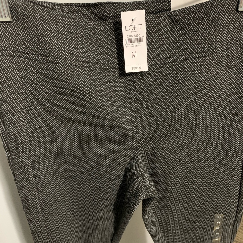 Loft work leggings with pattern